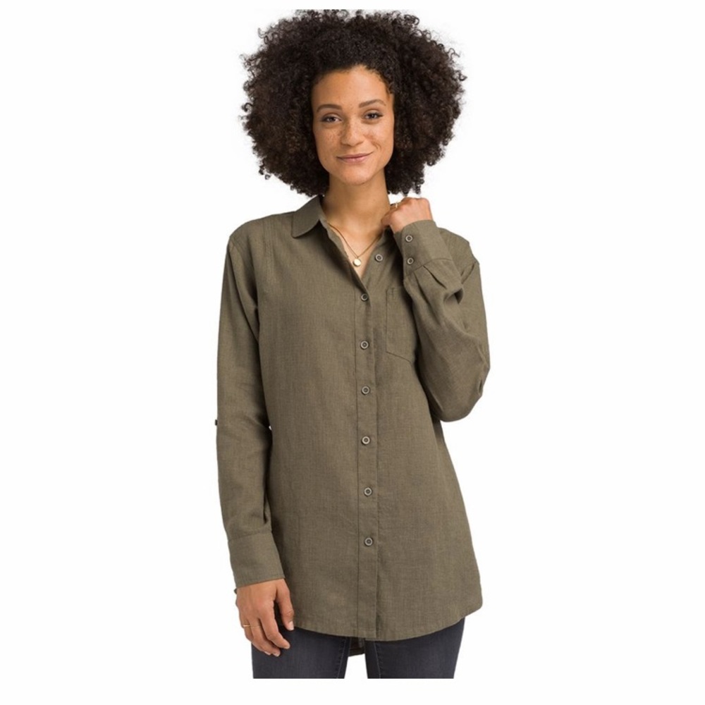 Prana Aster Tunic Button Down